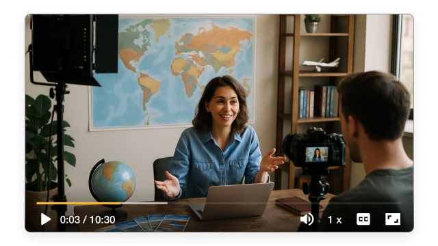 Travel Agency Video Maker